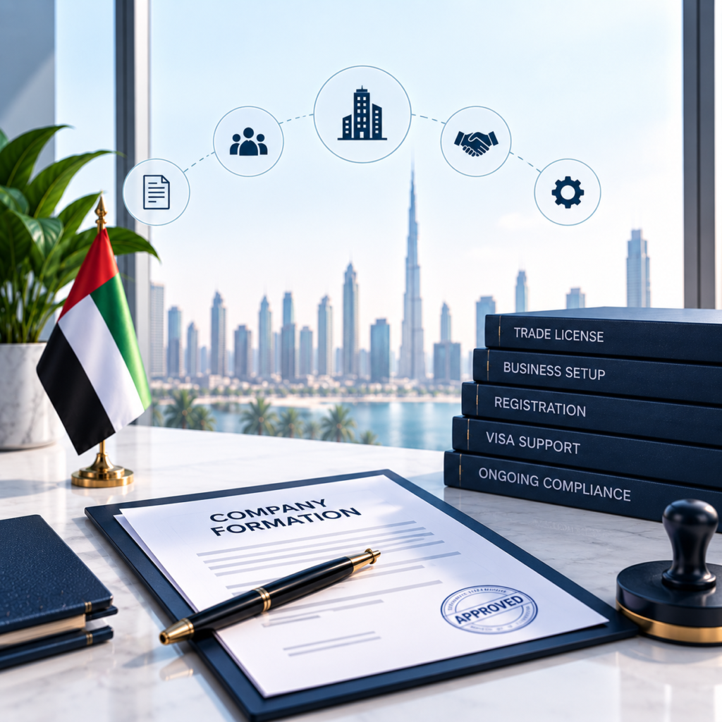 Governance and risk management for UAE construction and contracting group