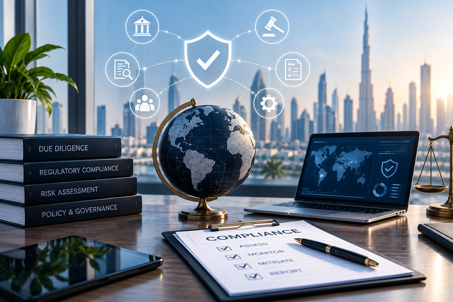 Enterprise governance and risk management for GCC technology leader