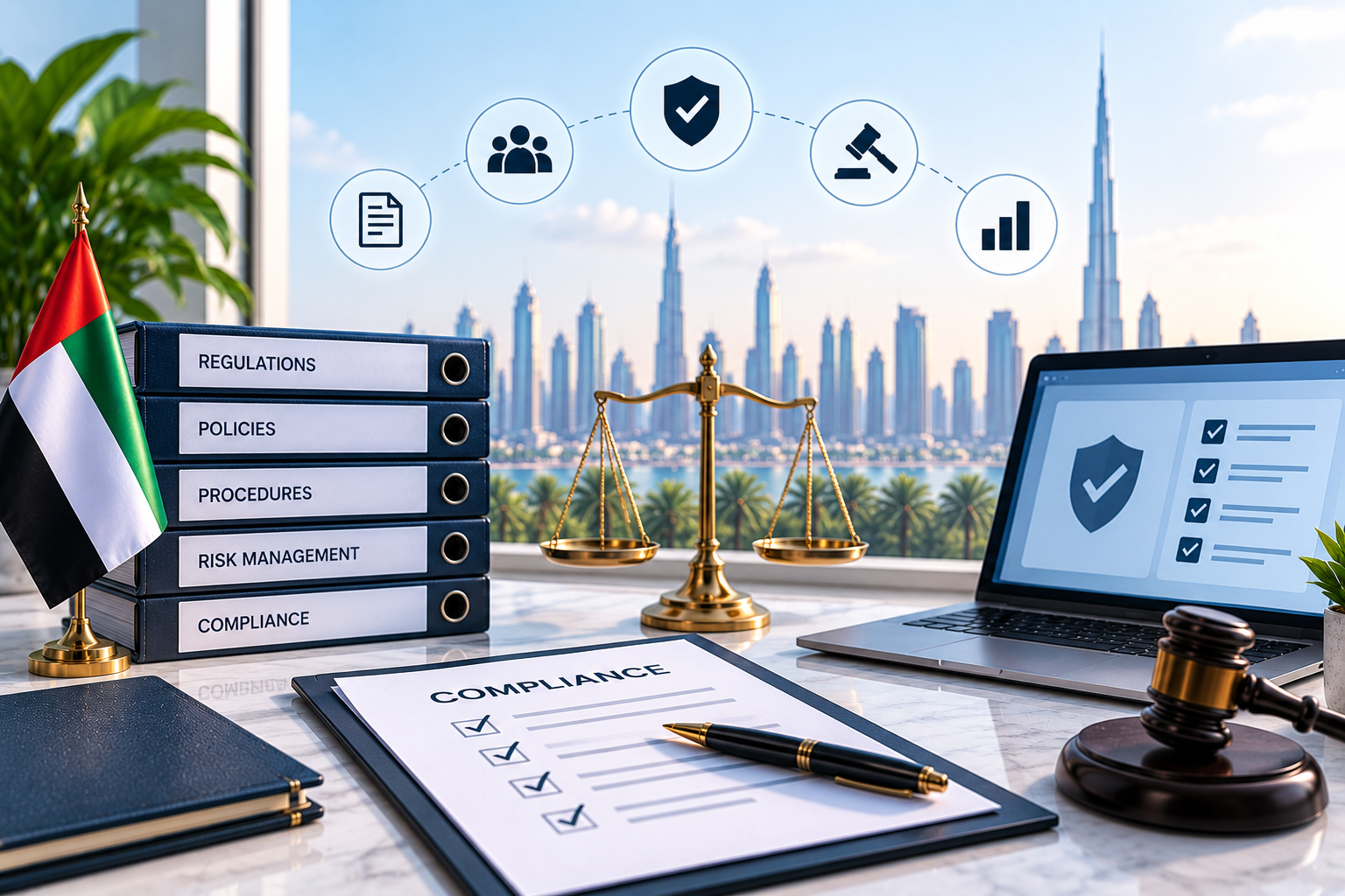 Operational excellence and SOP framework for UAE manufacturing group